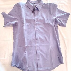 lululemon athletica Men's Sky Blue Button Down Shirt